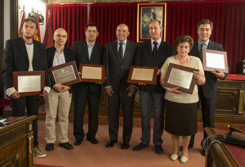 Premios de Periodismo Provincia de Valladolid 2012. Palacio de Pimentel. Javier Prieto.