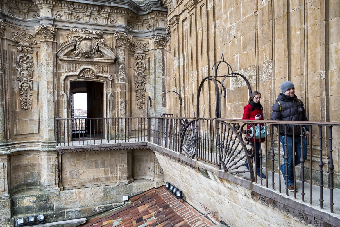Visita a las torres de la Clerecía a través de la muestra "Scala Coeli". Salamanca. Castilla y León. España © Javier Prieto Gallego