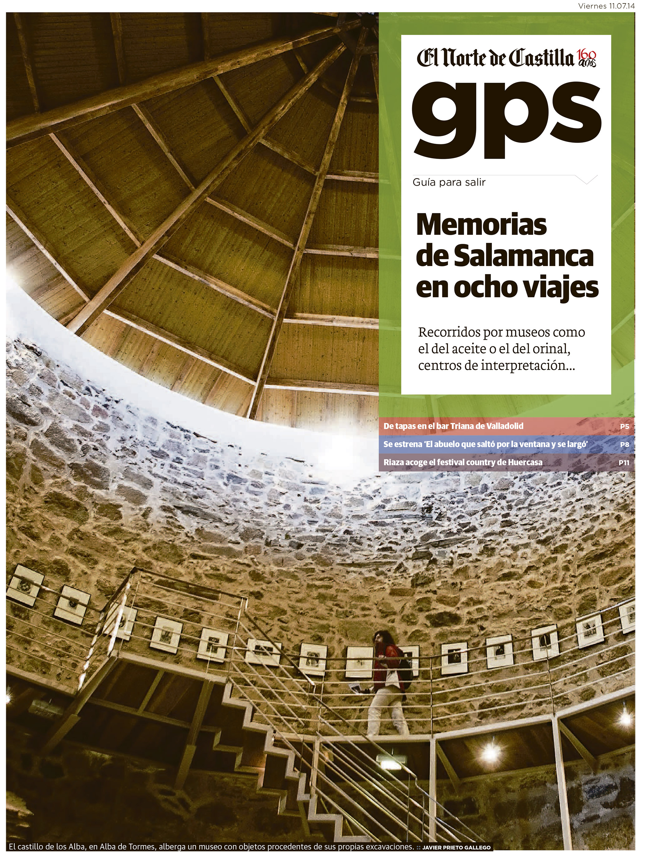 Reportaje sobre museos y colecciones en la provincia de Salamanca publicado por Javier Prieto Gallego en El Norte de Castilla.