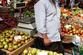 Puestos de fruta. Mercado dos Lavradores. Funchal. Portugal. © Javier Prieto Galleg
