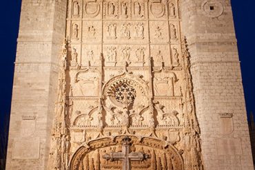 Fachada de la iglesia de San Pablo. Valladolid. Castilla y León. España. © Javier Prieto Gallego;