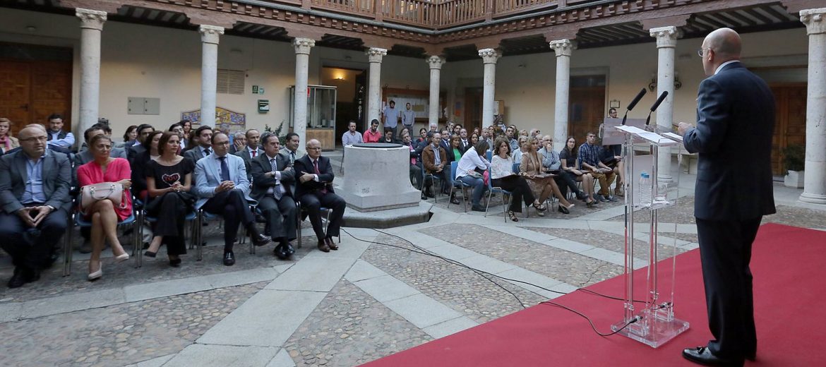 Entrega de los Premios de Periodismo Provincia de Valladolid 2014. Palacio de Pimentel. Valladolid. Castilla y León. España © Javier Prieto Gallego.