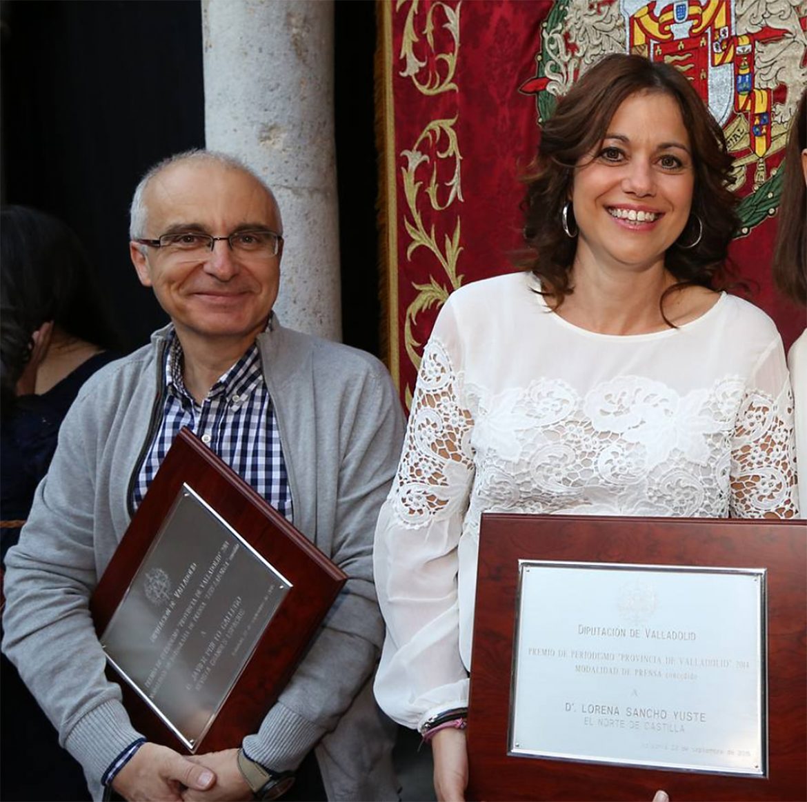 Entrega de los Premios de Periodismo Provincia de Valladolid 2014. Palacio de Pimentel. Valladolid. Castilla y León. España © Javier Prieto Gallego.