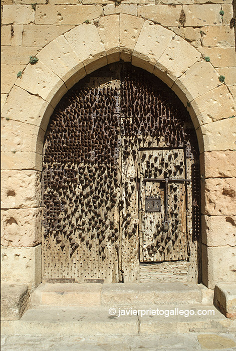 Puerta del castillo de Pedraza. Segovia. Castilla y León. España, 2005 © Javier Prieto Gallego