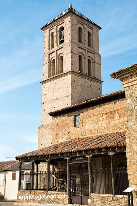 Iglesia de Santa María de Arbas. Mudéjar. Siglo XV. Mayorga. Valladolid. Castilla y León. España. ©Javier Prieto Gallego