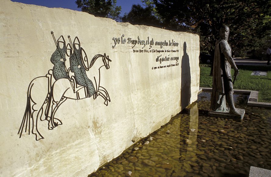 
				Monumento al Cid. Vivar del Cid. Legua 0 del Camino del Cid. Burgos. España.  © Javier Prieto Gallego		