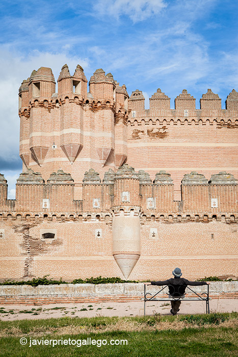 Castillo mudéjar de Coca. Segovia. Castilla y León. España. © Javier Prieto Gallego