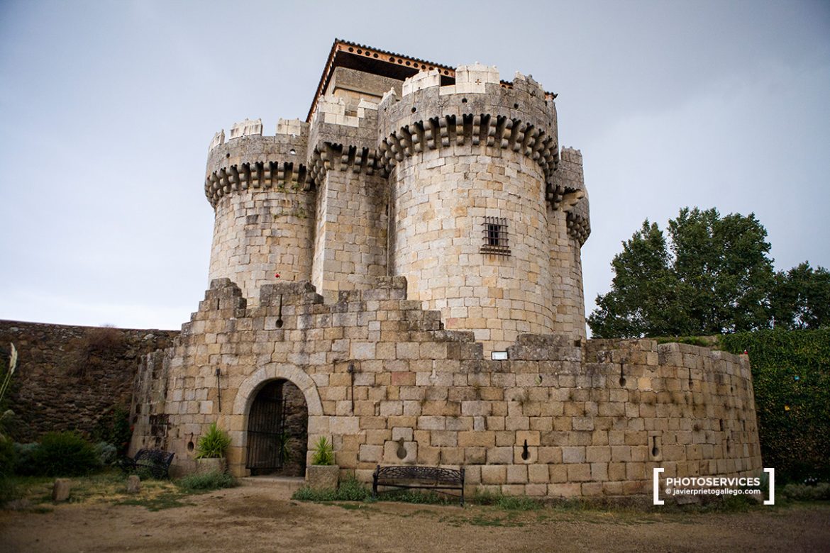 Castillo de Granadilla. Localidad de Granadilla. Tierras de Granadilla. Cáceres. Extremadura. España. © Javier Prieto Gallego
