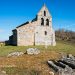 Iglesia de San Martín, que perteneció al pueblo de Quintanilla Aguilar de Campoo inundado por el embalse de Aguilar. Montaña Palentina. Palencia. Castilla y León. España © Javier Prieto Gallego;